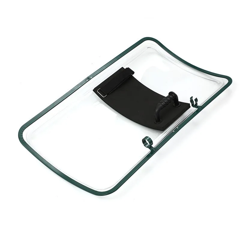 Anti-cut Metal Edging Shield para segurança do campus, Proteção Anti-cut, Handheld PC Anti-motim Shield