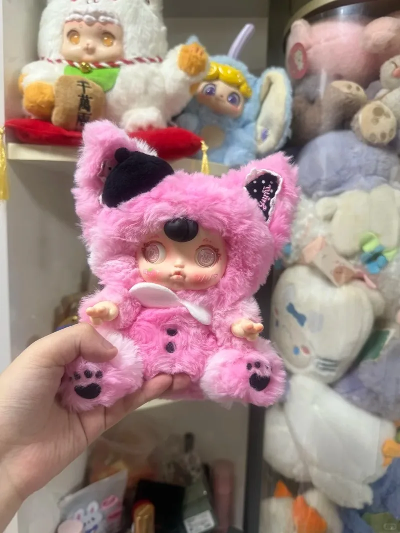 Yumi Knuffel Slaap Samen Pluche Verrassing Blind Box Schattige Pop Ornament Tas Hanger Kinderen Verjaardagscadeau Speelgoed Collectible Sleutelhanger