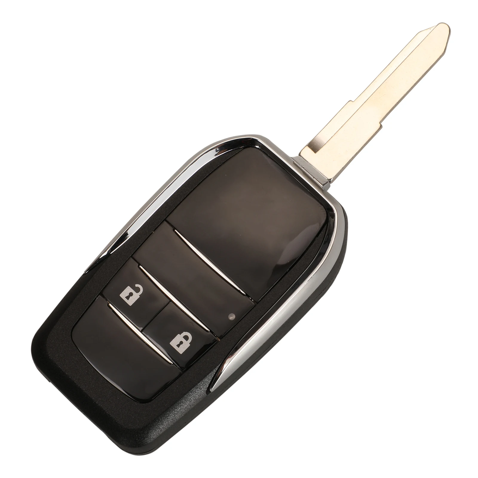 jingyuqin Modified 2/3/4 Buttons Remote Car Key Shell For Toyota Reiz Camry Rav4 Yaris Corolla 4Runner Avlon Folding