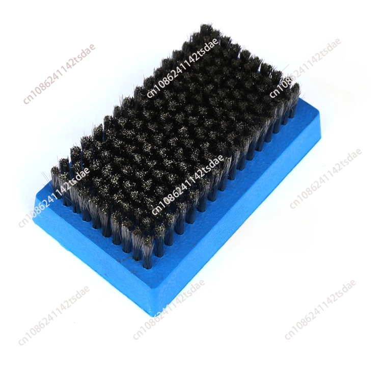 การพิมพ์ Anilox Roll Cleaning 0.076 เส้นผ่านศูนย์กลางลวด แปรงกัดกร่อนและความต้านทาน ด้ามพลาสติก แปรงลวดเหล็ก วอลล์เปเปอร์