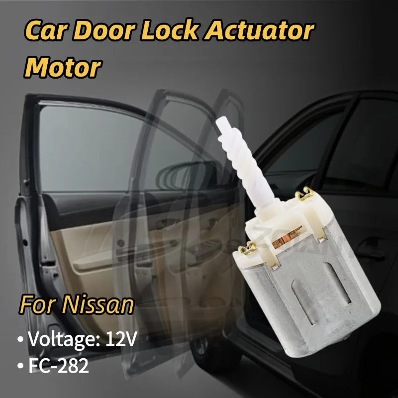 

AZGIANT High Power Car Door Lock Block Motor FC-282 12V DC for 1990-1996 Nissan 300zx Car Interior Accessories