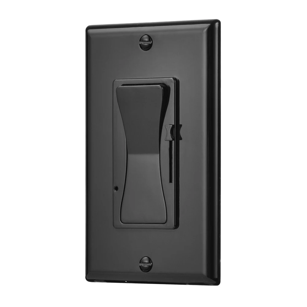 

Панельный переключатель Диммер Выключатель света Белый -10 ° От C до +40 ° C 125 В 150 Вт 15 А Встроенный кулисный переключатель, совместимый с лампочками