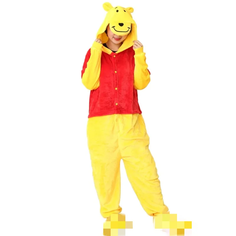 Pluto Eeyore Tiger Onesies Kigurumi Cosplay Costume  Animal Piglet Tigger Olaf Anime Pajamas Adults Jumpsuits Homewear