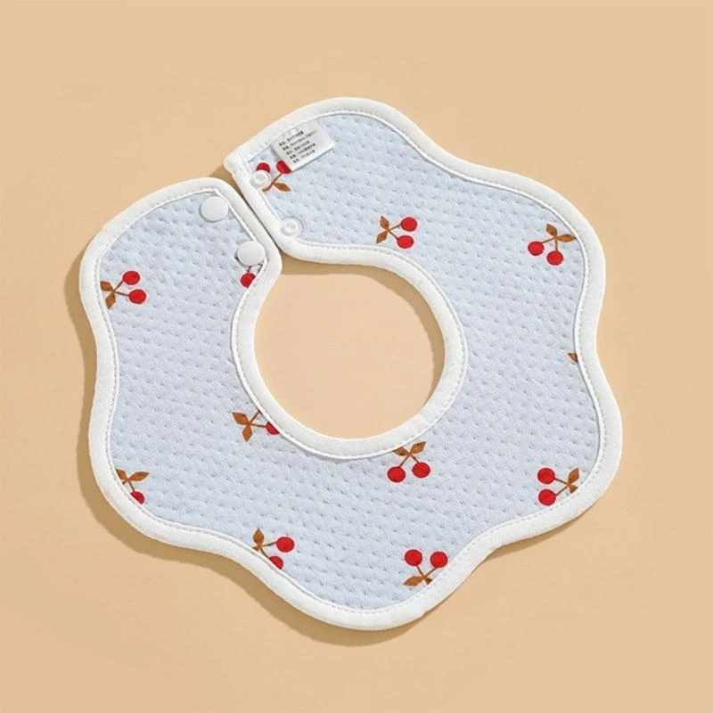 J15U مرايل أطفال قطن مرايل أطفال حديثي الولادة للتسنين واللعاب مرايل أطفال للجنسين للأطفال الصغار مرايل أطفال ناعمة وماصة