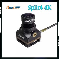 RunCam Split 4 Split4 4K FPV Camera with FOV 140° Low Latency DC 5-20V Nano HD Recording 16:9/4:3 Shot for RC FPV Racing Drone