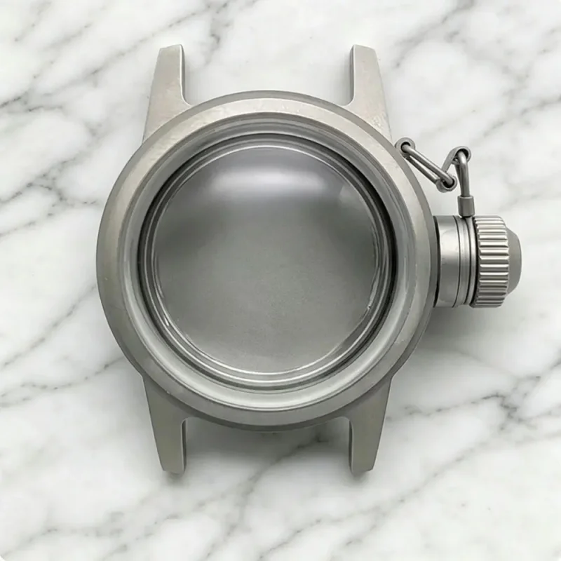 

NH35 vintage 36mm retro military 316L stainless steel curved sapphire glass case suitable for NH35 NH36 automatic movement