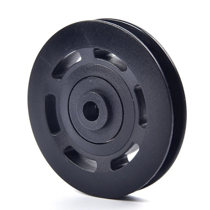 90mm Rope Pulley, Wire Rope Reel Nylon Pulley for Ropes DIY Gym Fitness Equipment Cable Machine Wire Rope Pulley Reel