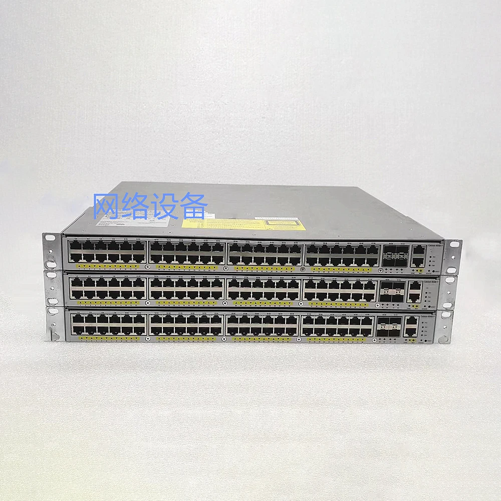 1pcs For Cisco 48 Gigabit Port 40K Optical Port Network Management Switch WS-C4948E-F