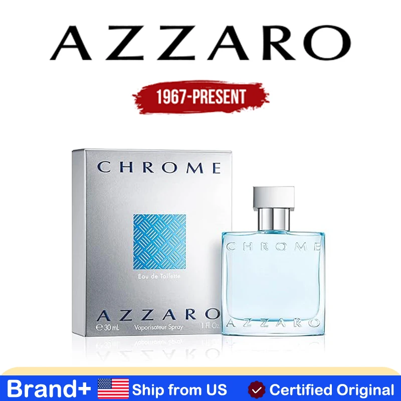 

Туалетная вода Azzaro Chrome, свежий аромат, мужской одеколон, цитрусово-древесно-мускусный, с нотками бергамота, 100 мл, стойкий