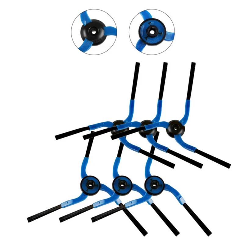 6 sztuk Robot odkurzacz boki szczotka do Samsung VC-RM52VR VC-RM94W VC-RM72VS VC-RM72VG VC-RM84V VC-RM96W Vac części akcesoria