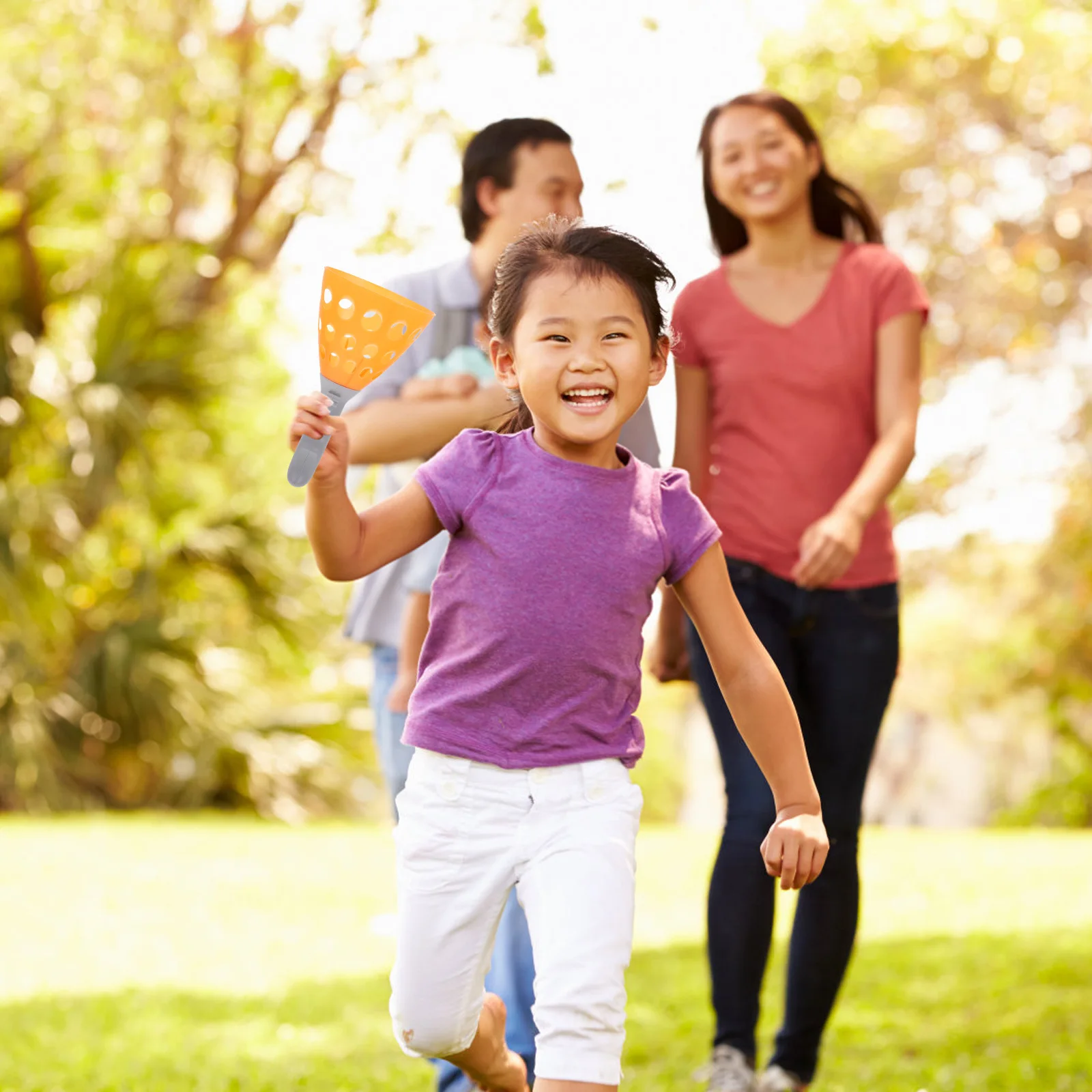 Elastic Docking Ball 1Set Kids Throwing Plastic Launcher Outdoor Toys Creative Catching Balls Elastic Balls Plaything