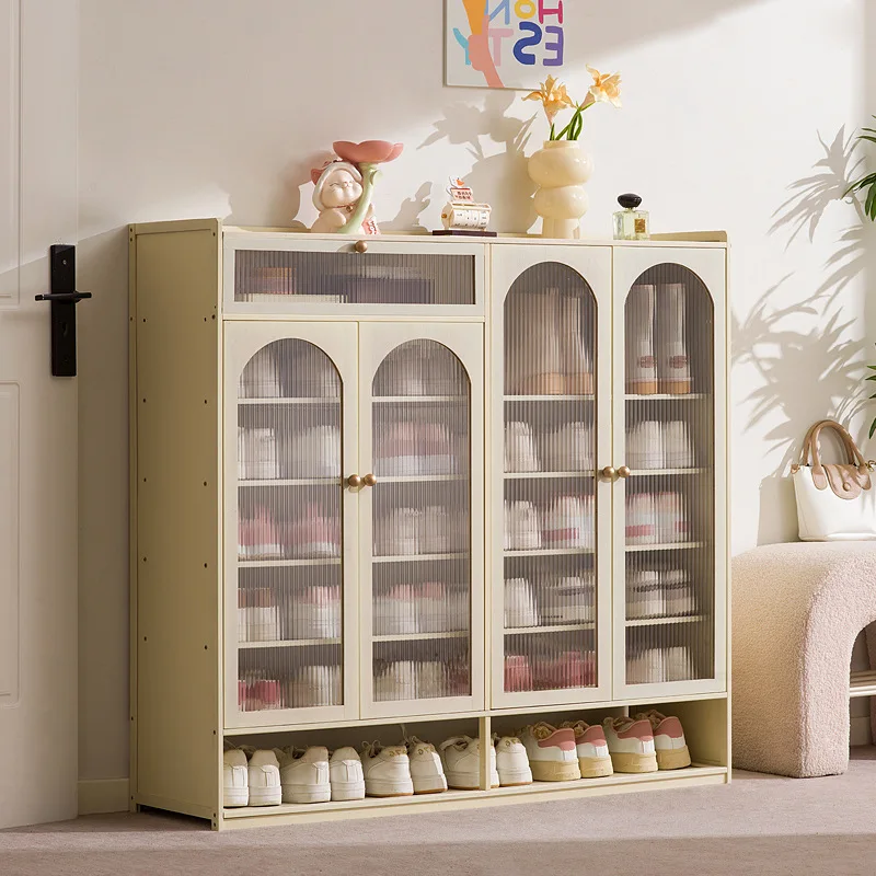 Stable Household GoodsShoe Cabinet Household Door Integrated Multi-layer Simple Entrance Storage Rack
