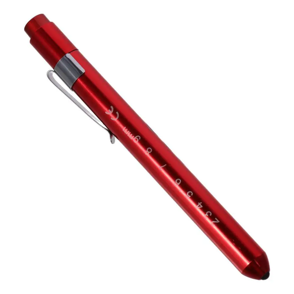 Lightweight White Light LED Diagnostic Lamp Red, Blue Clinical Pen Medical Pen Light Nurse Student Doctors