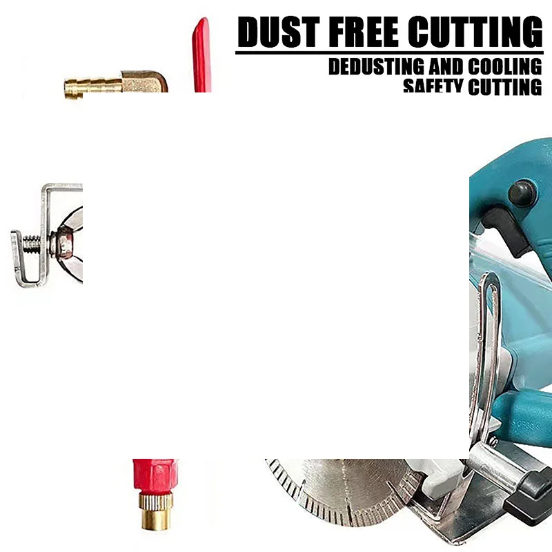 

1 шт., системная насадка для запотевания охлаждающей жидкости, пылезащитный распылитель воды для машины для резки мраморной плитки, угловая шлифовальная машина, резак