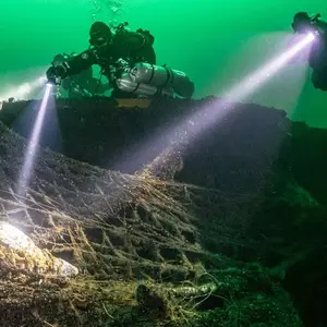 IP68 High Power Diving Lanterna Professional Diving Light with Higher Waterproof Battery Food 18650 with Manual String 11 Main Sales Professional Diving Lantern - №7