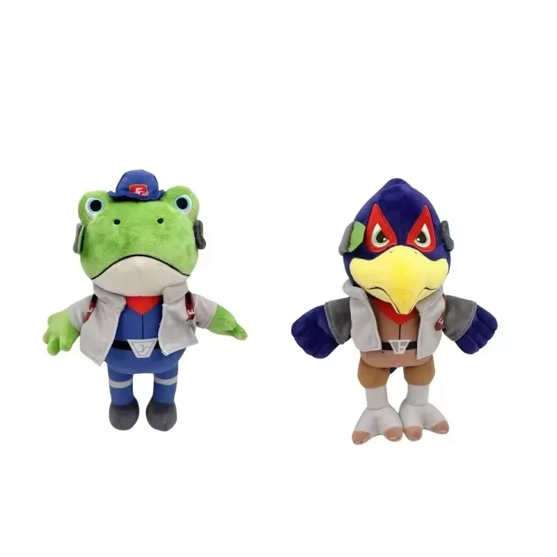 Game Star Fox PLush Toys Anime Fox McCloud Peppy Hare Animal Peluche Doll Soft Stuffed Children Birthday Fan Peripheral Product