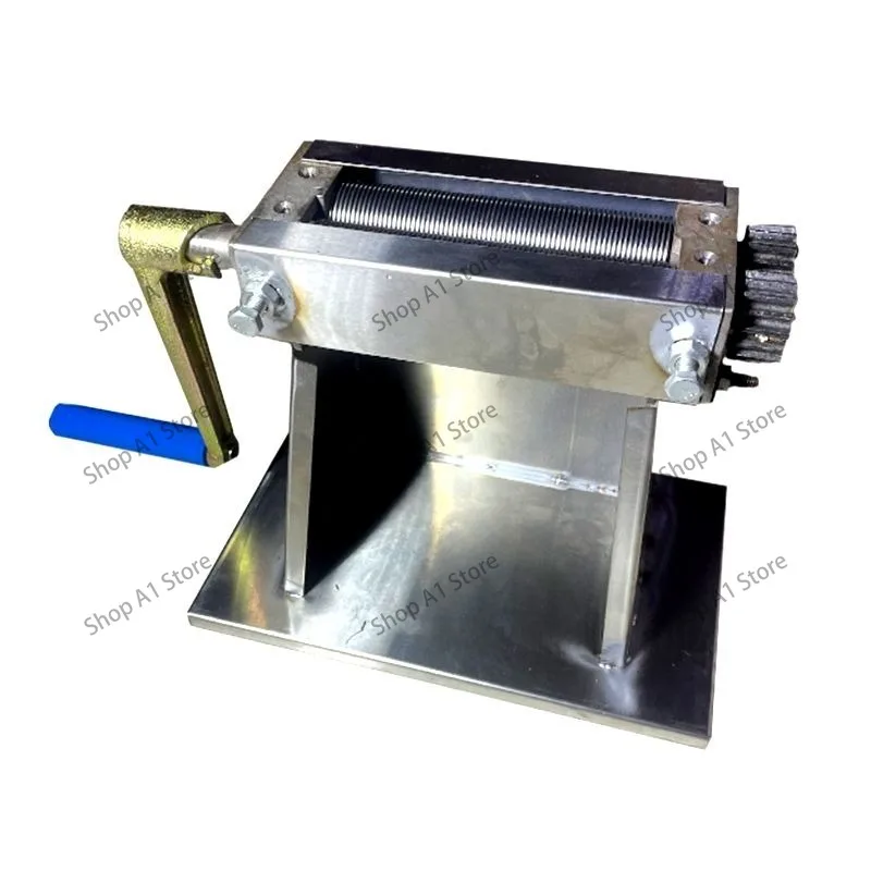 Manual Precision Tobacco Shredder, Dual Use for Commercial & Household, Hand Crank Tobacco Leaf & Tobacco Cutter