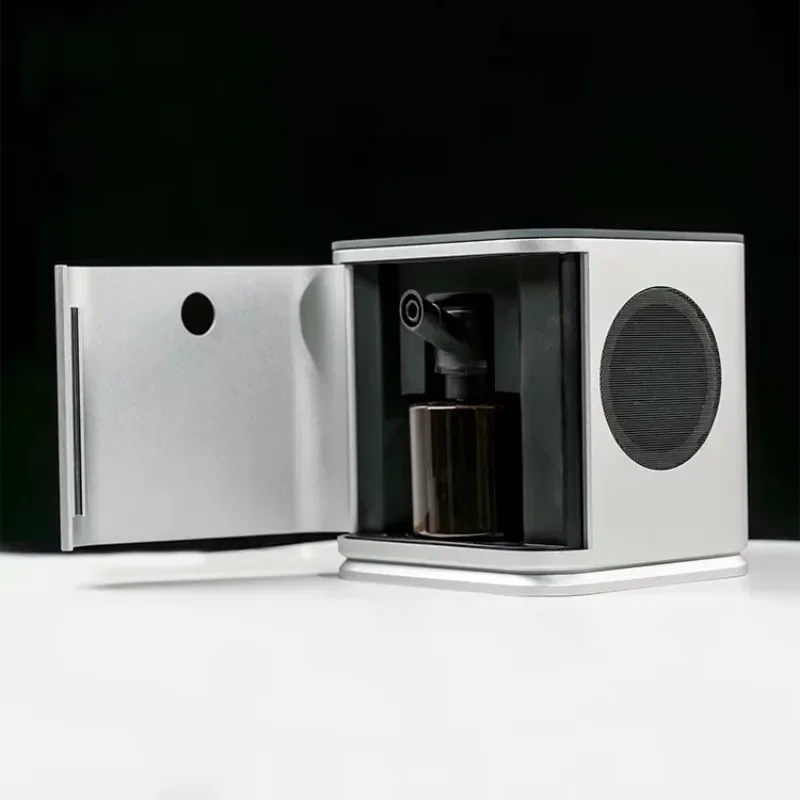 

Bluetooth Music LED Light Metal Home Hotel Waterless Air Scent Machine Smart App Remote Control Electric Aroma Diffuser