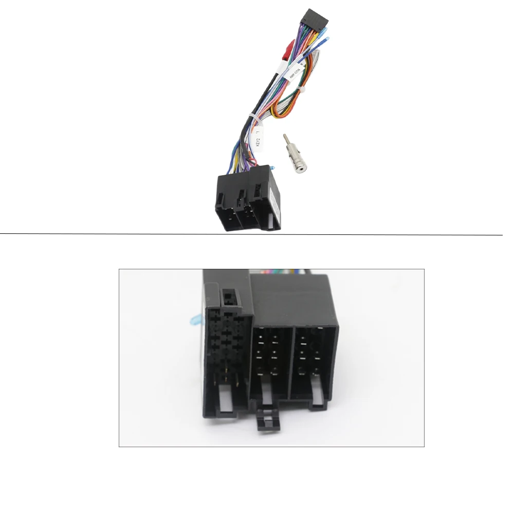 16Pin Car Radio Wiring Harness CANBUS Decoder RCA Adapter for Alfa Romeo 147 156 159 GT Brera Spider MiTo