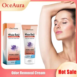 Body Odor Deodorant Cream Underarm Belly Button Odor Sticky Removal Eliminate Bad Smell Refreshing Portable Antiperspirant Cream