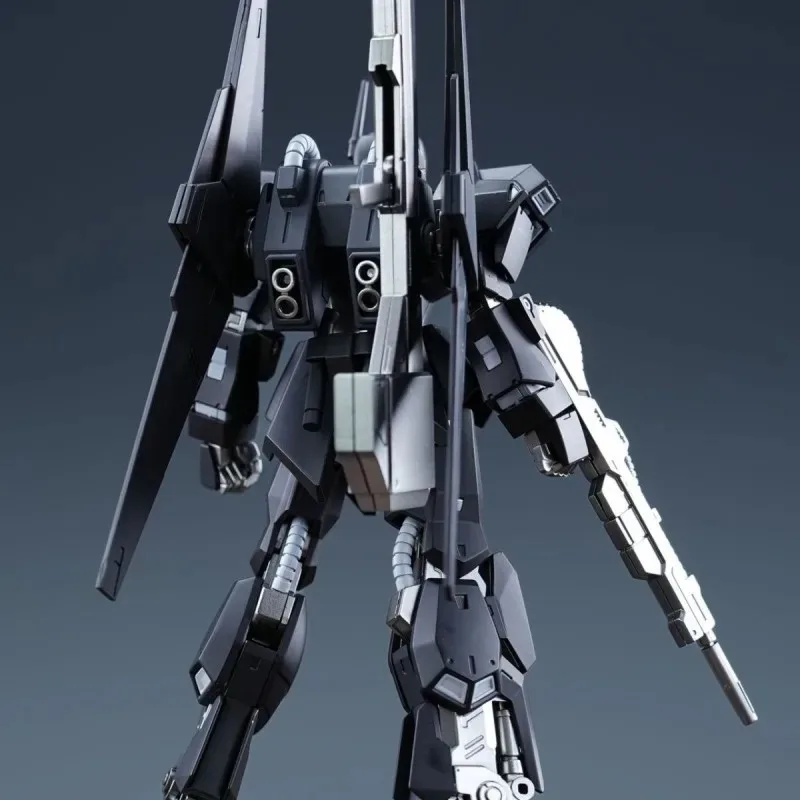 【متوفر】WMH HG 1/144 Hyaku-Shiki لوحة رش أبيض وأسود تجميع أطقم منمذجة عمل الشكل روبوت لعبة مجسمة بلاستيكية