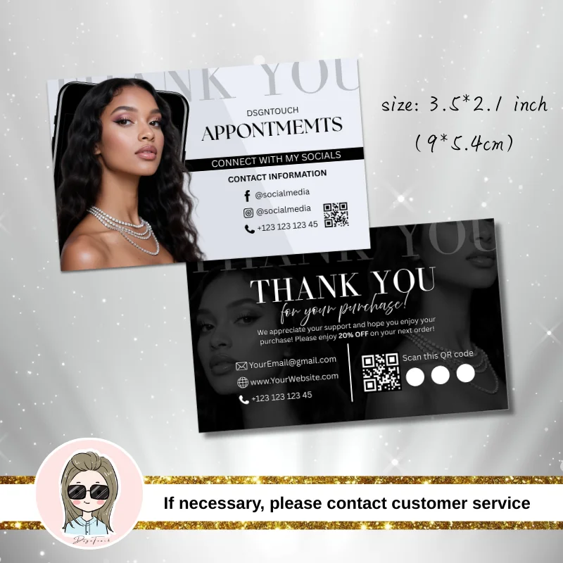 

Business Cards for Hairdressers Custom Printing 300GSM Paper 9x5.4cm 200pcs MOQ Free Design haircut business card DSGNTOUCH