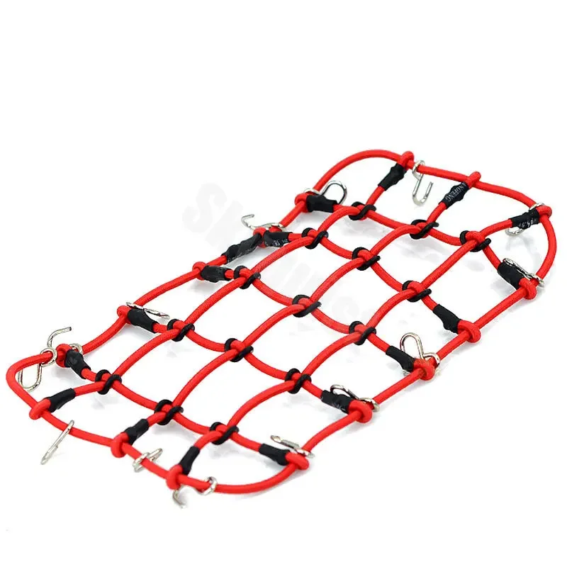 Universal 6PCS/Set Simulated Decoration Suitcase Luggage Net Shovel for TRX4 Defender SCX10 90046 90047  RC Car Accessories