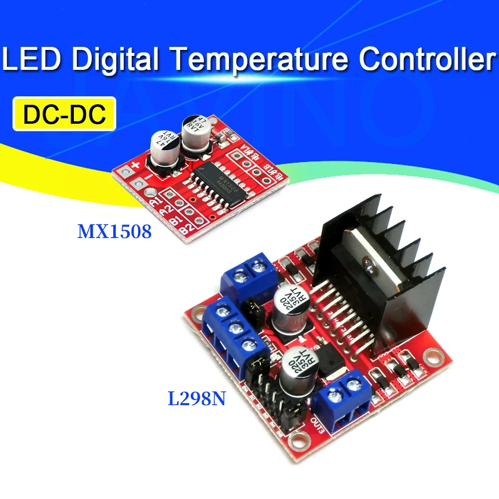 L298N moduł sterownika L298N silnik krokowy inteligentny robot samochodowy płytka prototypowa peltier High Power L298 sterownik silnika DC dla arduino