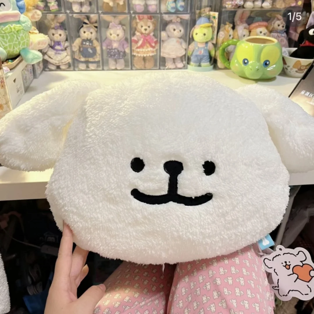 

1pc 33cm/12.99in Cute lines puppy plush doll pillow pillow bedside sleeping doll birthday graduation gift for girlfriends