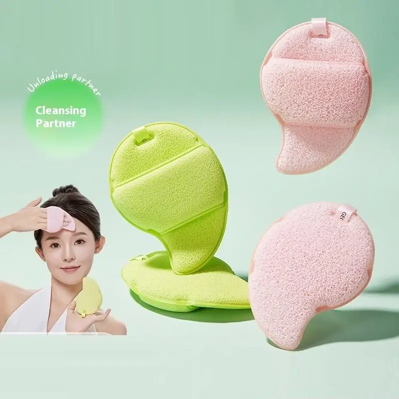1pc Exfoliating Cleansing Puff Blackhead Removal Mud Mask Face Wash Sponge Cleaner Makeup Remover Foam Sponge Face Clean Pads