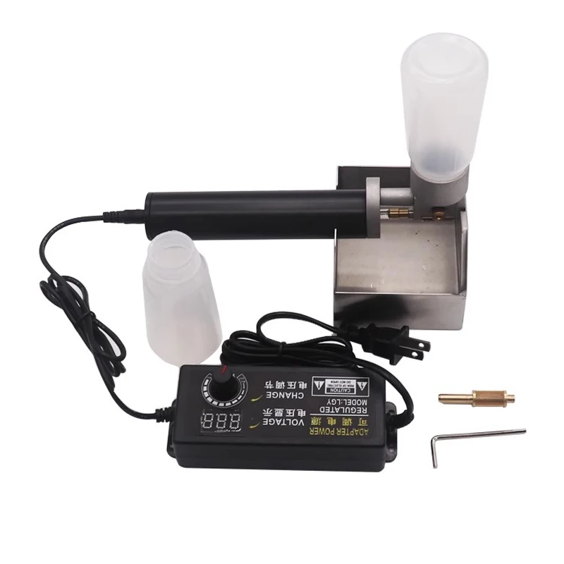 Edger de Óleo Portátil Elétrico Oil Edge Oil Box Produtos de Couro Acabados Manualmente Ferramenta de Óleo Lateral ac 100240v 120w