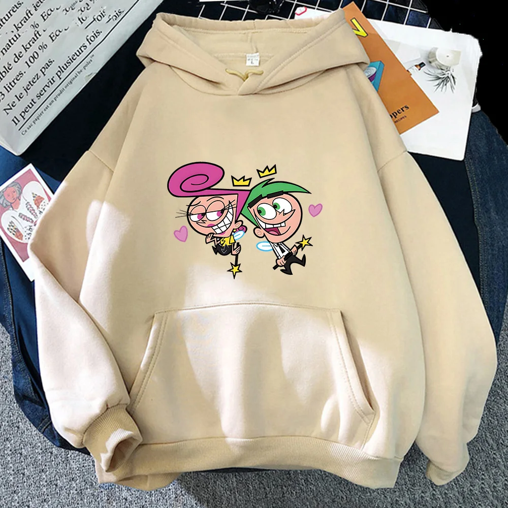 Fairly OddParents Cartoon Print Hoodies Costume Cosplay Anime Sweatshirt Funko Pop Harajuku Kawaii Clothes Moletom Cute Hoody