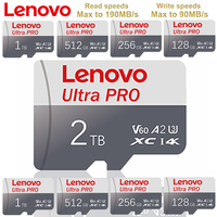 Original Lenovo Memory Card 2TB 128GB Class 10 V60 TF Card 1TB Mini SD Card 512GB 256GB A2 U3 Micro Card 2TB High Speed TF Card