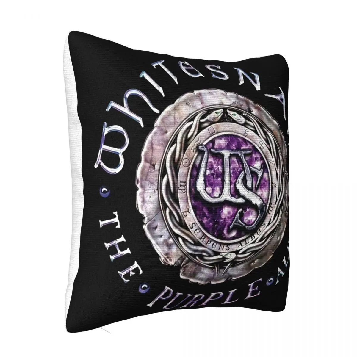 Whitesnake The Purple Album Classic Rock Band Mens Black Size S To 3Xl Music Pillow Case