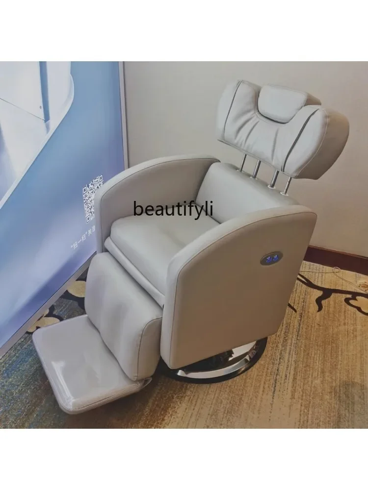 ss 8350 Hairdressing Chair Barber Shop Hair Cutting Chair Care Scalp Physiotherapy Electric Lifting and Lowering Chair