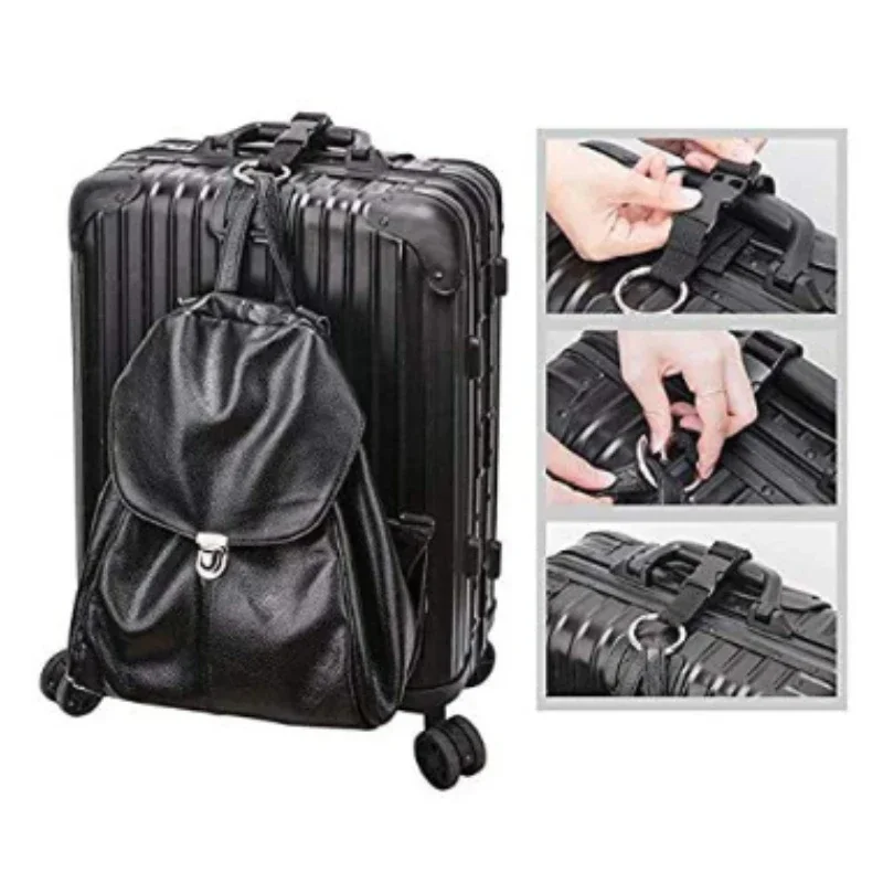 Reisegepäck, fester Riemen, Rucksack, externer Riemen, tragbarer Riemen mit Entriegelungsschnalle, Add-A-Bag, Gepäckgurt, Gürtel, Jackenhalter – Detail 6