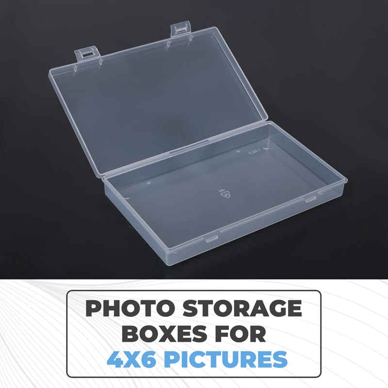 24-Hour Delivery Photo Storage Box 4X6inch, 18 Inner Photo Case Large Photo Organizer Acid-Free Photo Box Storage Photo Keeper P
