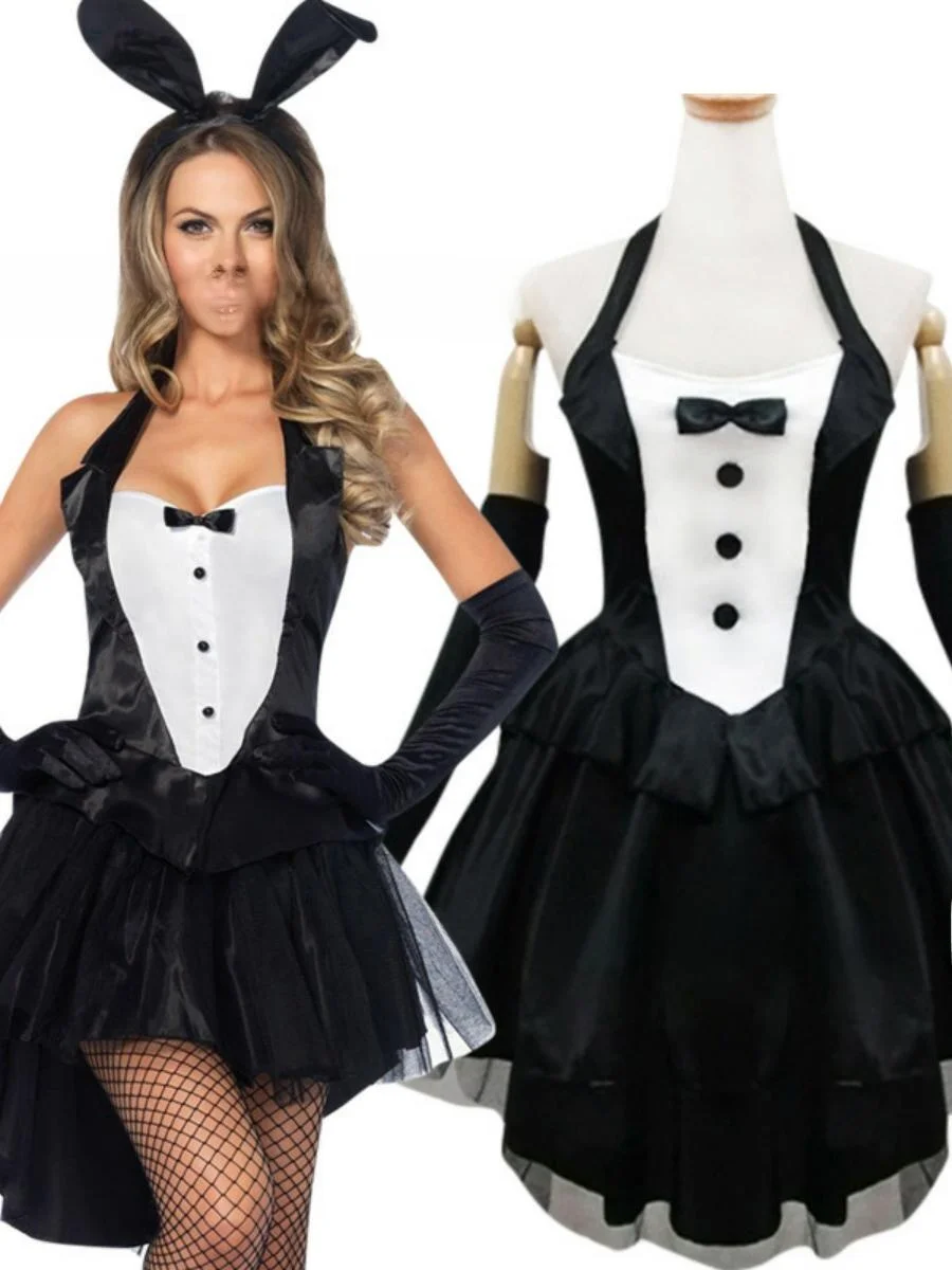 

New Arrival Tailcoat Rabbit Girl Costume Rabbit Outfit Magician Performance orm loween Game orm Stage Costume