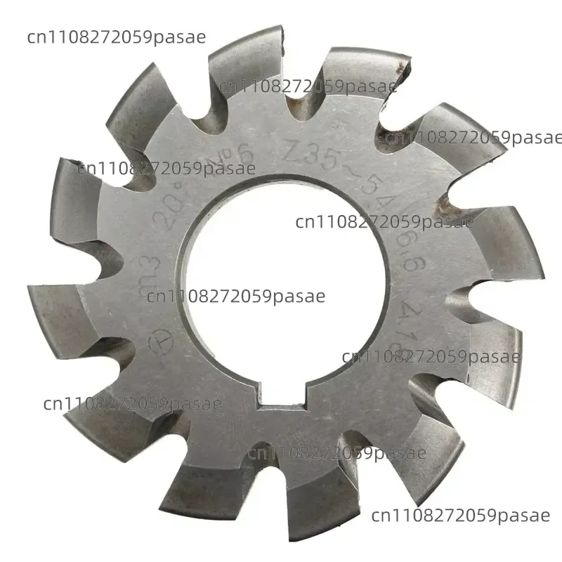 8PCS Set NO.1-NO.8 M1 M2 M3 M4 M5 M6 M2.5 M1.5 PA20 Degree CNC High Speed Steel Module Gear Milling Cutter Involute Gear