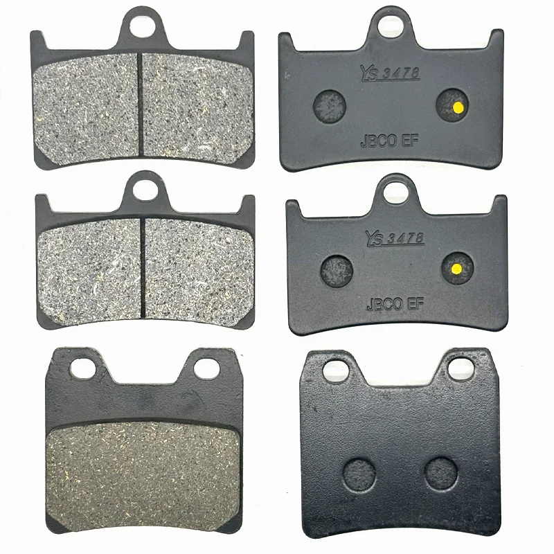 Motorcycle Front Rear Brake Pads For YAMAHA FZS1000 FZ1 Fazer 2001-2005 XJR1300 2002-2017 XJR1300C 15-19 FZS 1000 XJR 1300 1300C