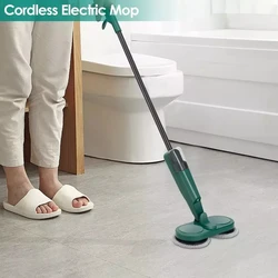 Mop elettrico per pavimenti Mop Spray per uso domestico Mop a spruzzo d'acqua bagnato e asciutto multifunzionale portatile senza fili Mop elettrico USB