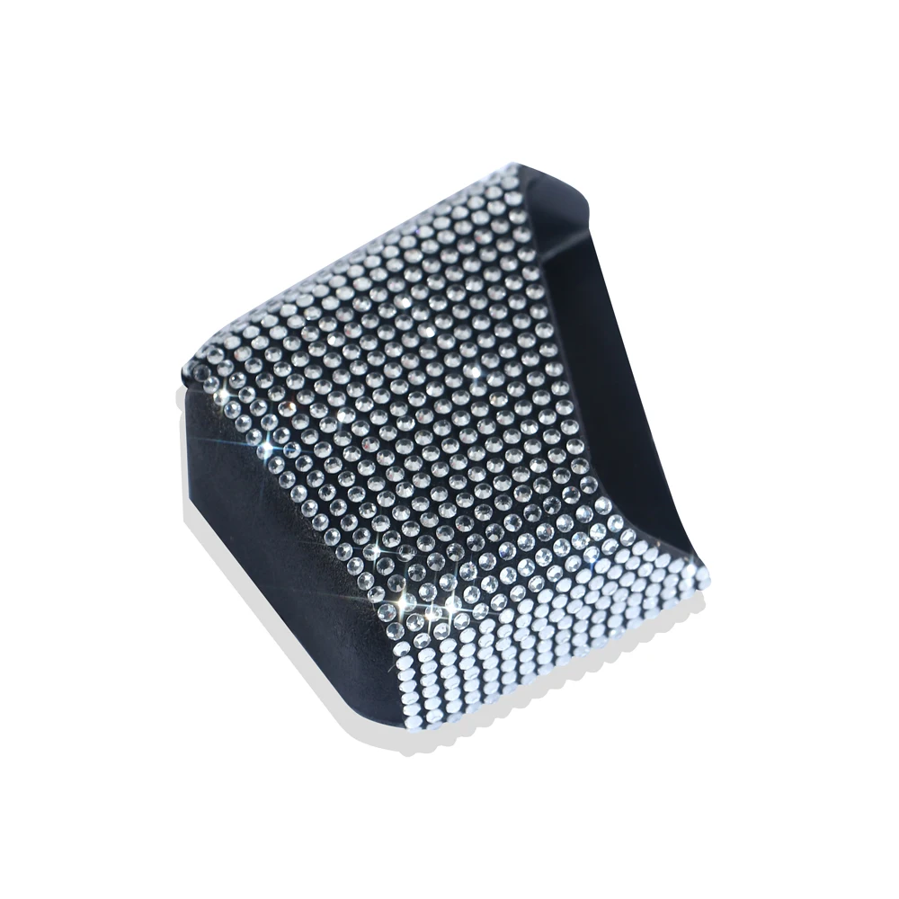 New Luxury Crystal Car Storage Bag Hanging Glasses Phone Holder Storage Organizer Decor Bling Car Accessories Interior for Woman