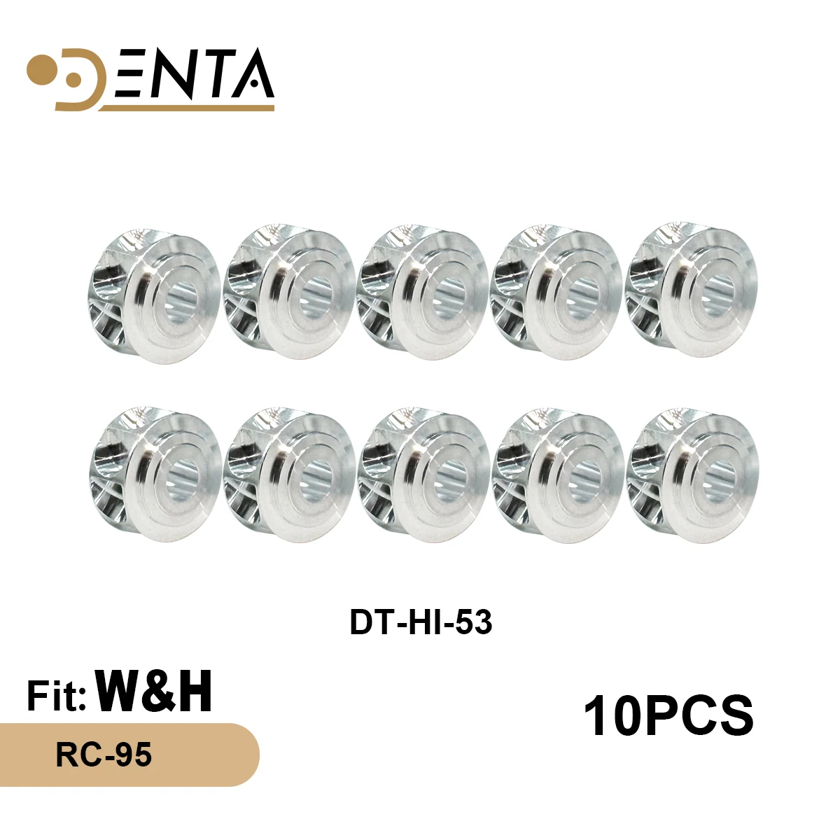 Dental Air Rotor Impeller Dentistry Handpiece Accessories Fit W&H RC-95 High Speed Handpiece Dentist Spare Parts Instrument