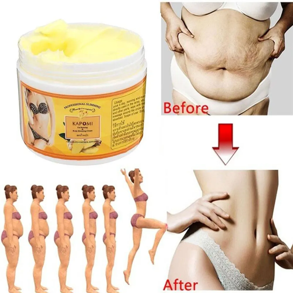 5g/15g/30g/50g Ginger Fat Burning Cream Anti-cellulite Full Body Slimming Weight Loss Massaging Cream Slimming Creams