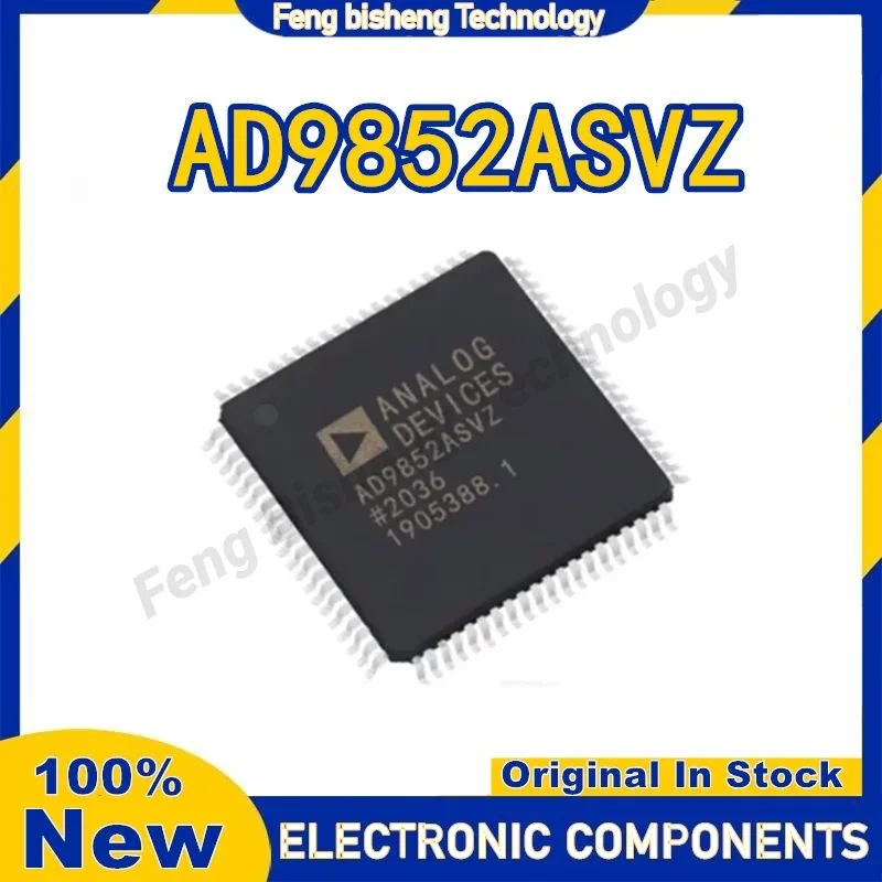 AD9852ASVZ ADI TQFP-80 مُركب التردد الرقمي المباشر بقعة أصلية
