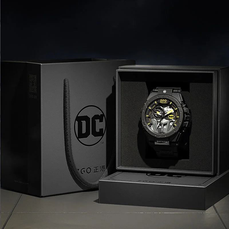 Batman Joint Watch Warner DC Waterproof Mechanical Electronic Watch Luminous Shockproof Male Student Gift Birthday Surprise