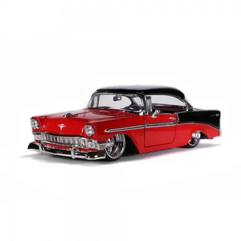 

Jada 1:24 1956 Chevrolet BEL AIR, высокая имитация литья под давлением автомобиля, модель автомобиля из металлического сплава, игрушки CHEVY для детей, коллекция подарков