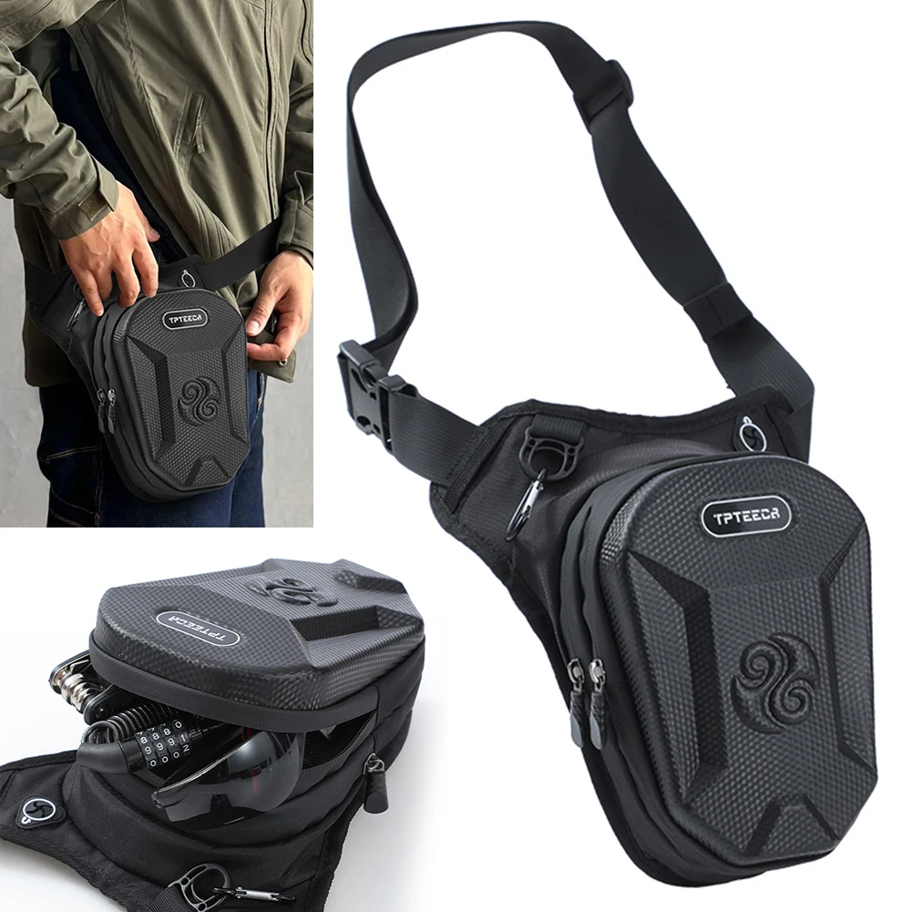 

Motorcycle Tank Bag Waterproof Motorcycle Waist Pack Tactical Crossbody Shoulder Purse for Men Women Cycling Hiking Climbing