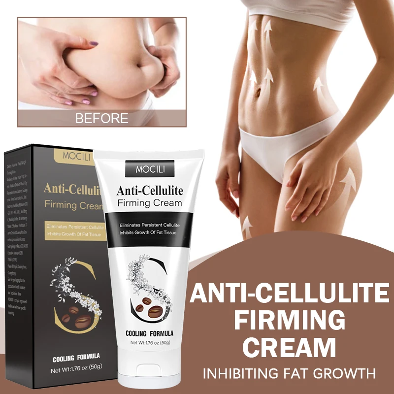 Anti Cellulite Weight Loss Slimming Cream Detox Products Create Beautiful Curve Anti-Wrinkle Body Whitening Firming Cream 50g