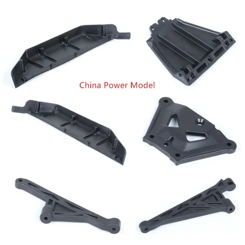 High-Impact Front Top Chassis Brace Side Guard Board Voorbumper Voor 1/5 Scale Losi 5ive-t Rovan Lt